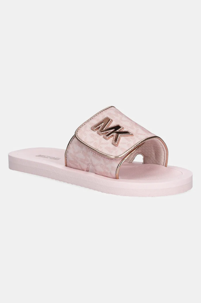 Michael Kors papuci ELI CARROLL culoarea roz, MK100947