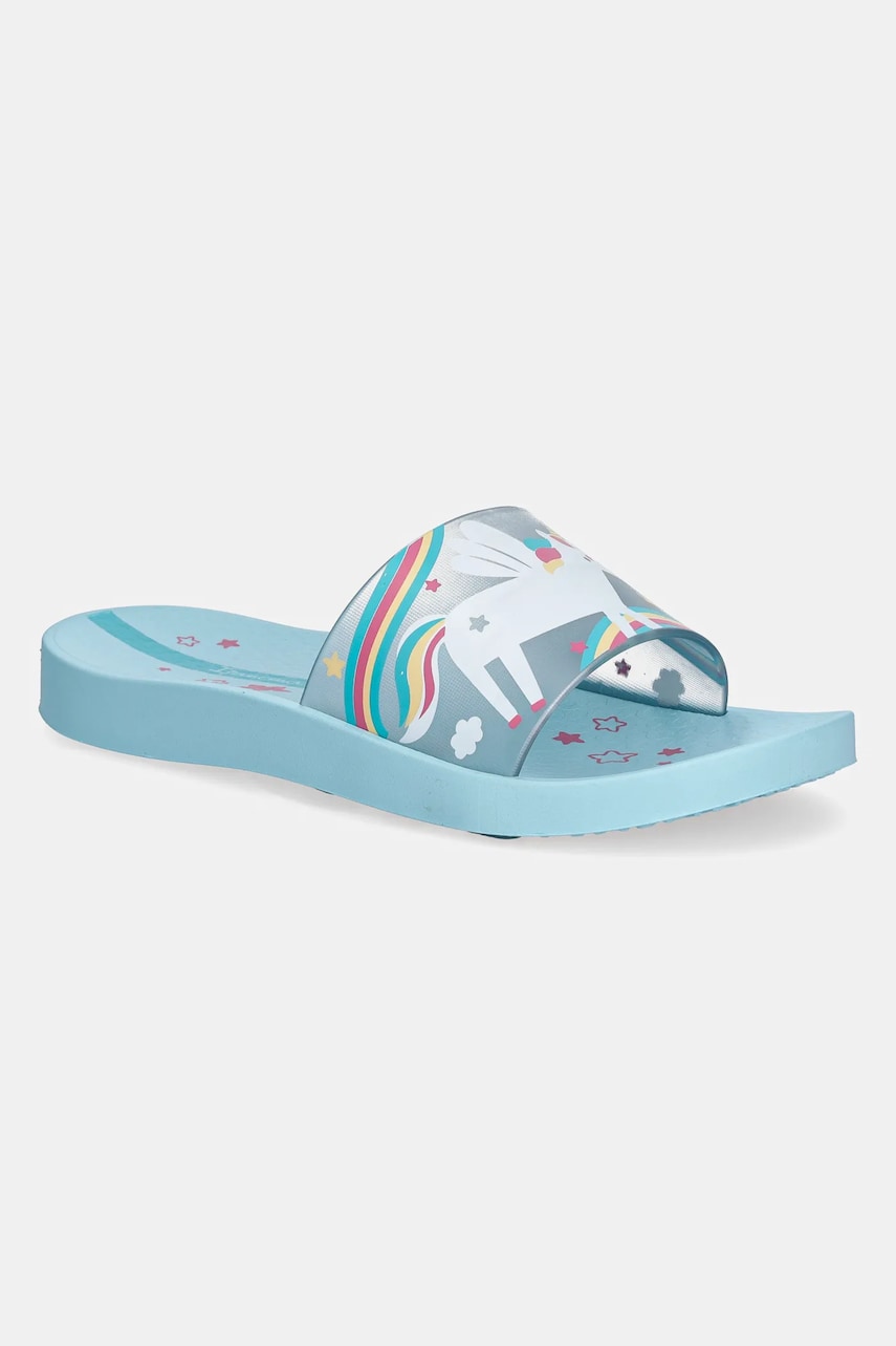 Ipanema papuci copii URBAN VI SLIDE KIDS culoarea turcoaz, 83614.AY575 Ipanema papuci copii URBAN VI SLIDE KIDS culoarea turcoaz, 83614.AY575