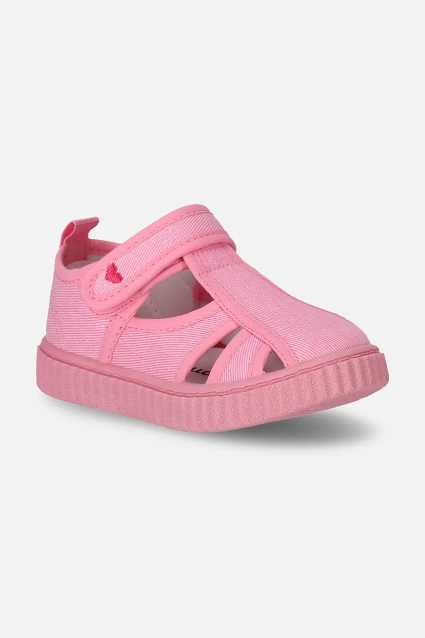 Дитячі капці Coccodrillo колір рожевий SHOES GIRL