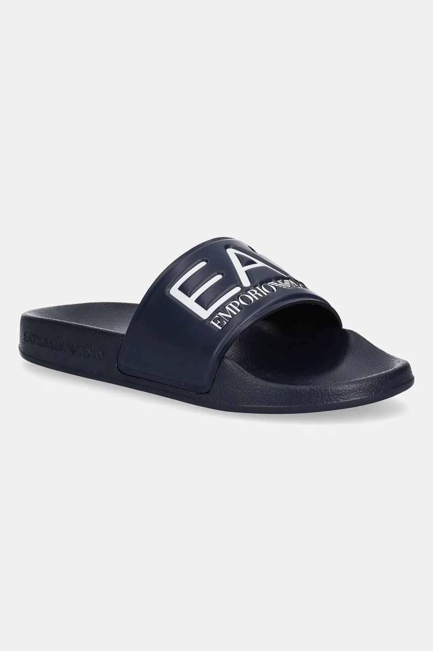 EA7 Emporio Armani slapi copii culoarea bleumarin, 7Y000037 AF15118