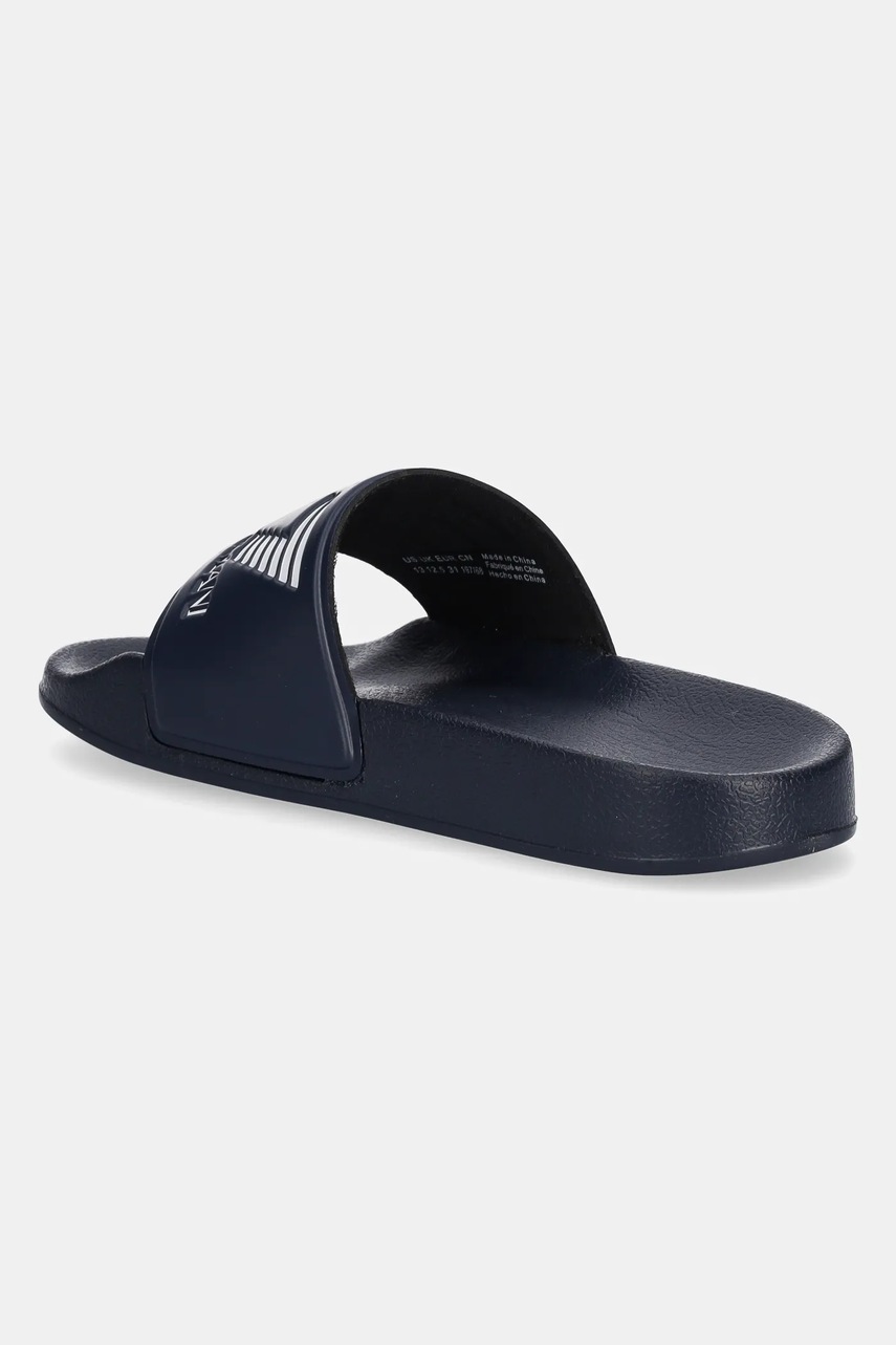 EA7 Emporio Armani gyerek papucs sötétkék, 7Y000037 AF15118 termék 2. képe