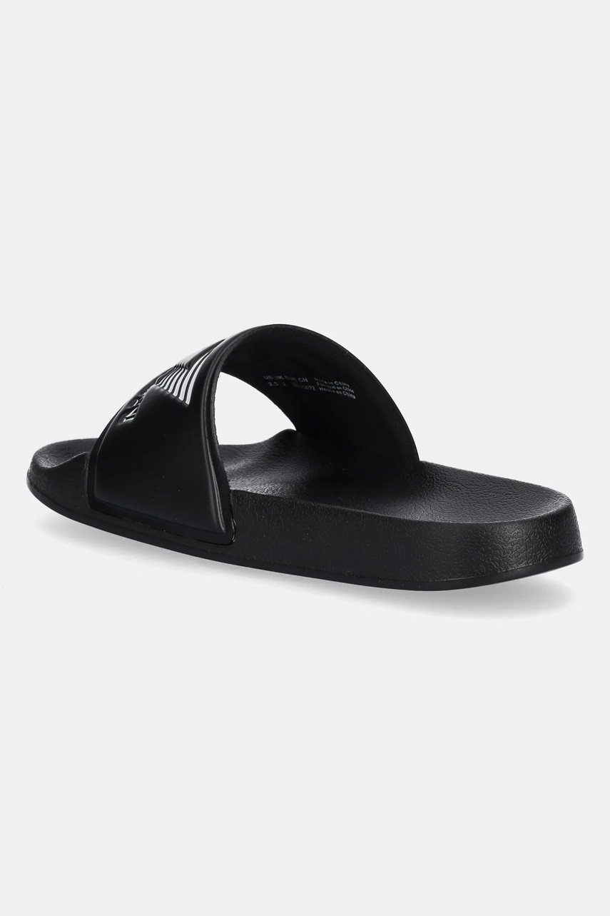 EA7 Emporio Armani gyerek papucs fekete, 7Y000037 AF15118 termék 2. képe