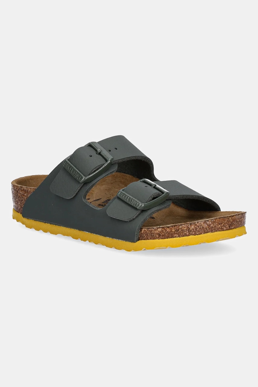 Birkenstock papuci Arizona culoarea verde, 1029449