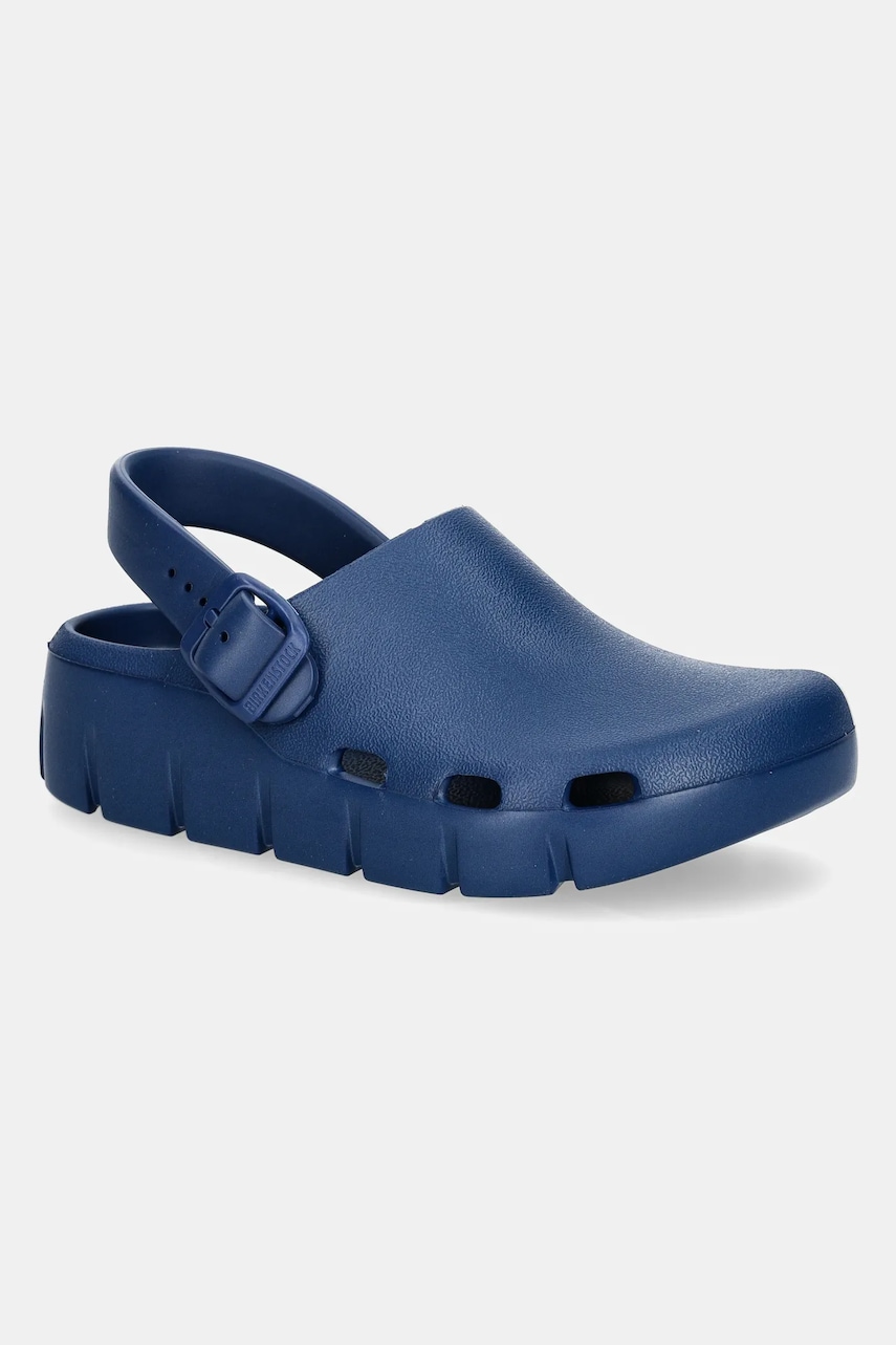 Birkenstock papuci copii Birki-Flow culoarea bleumarin, 1029586 Birkenstock papuci copii Birki-Flow culoarea bleumarin, 1029586