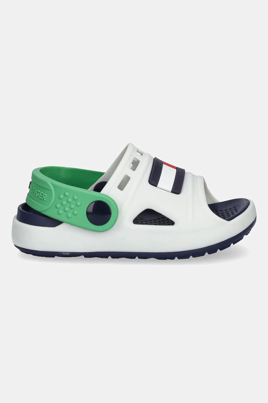 Детские шлепанцы Tommy Hilfiger цвет белый T3X2-33905