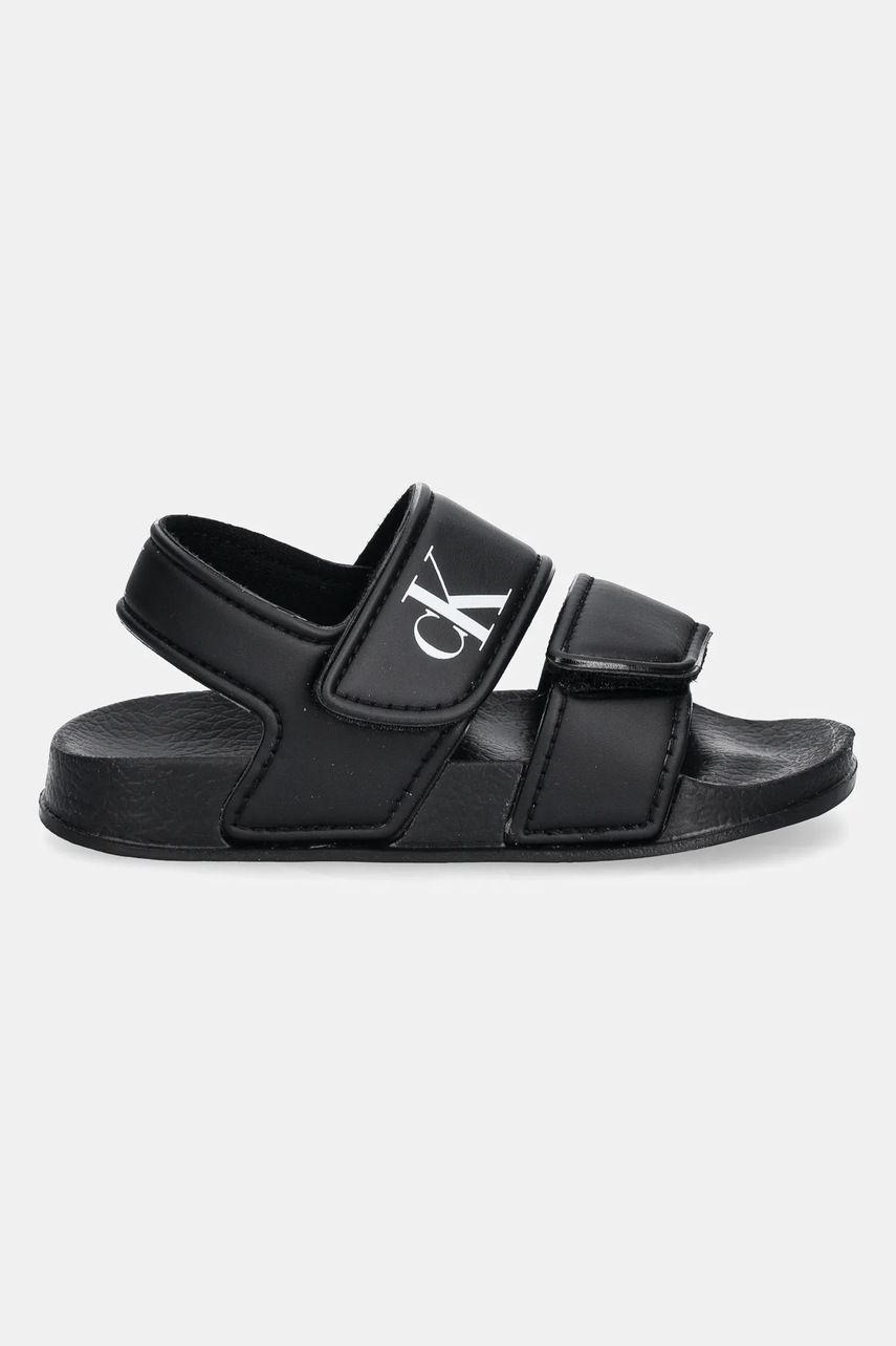 Дитячі сандалі Calvin Klein Jeans колір чорний V1X2-83030