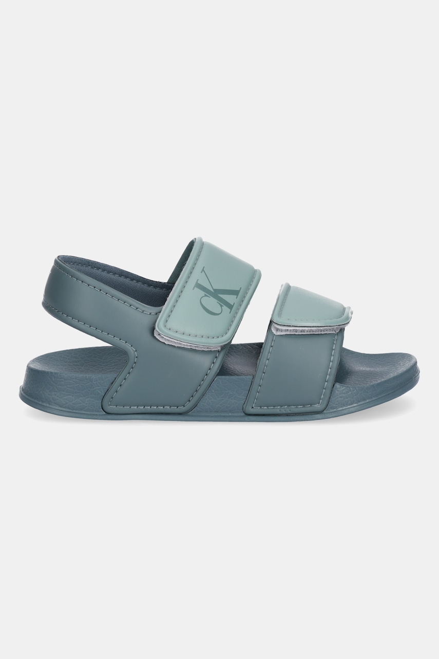 Детские сандалии Calvin Klein Jeans цвет зелёный V1X2-83030 Детские сандалии Calvin Klein Jeans цвет зелёный V1X2-83030
