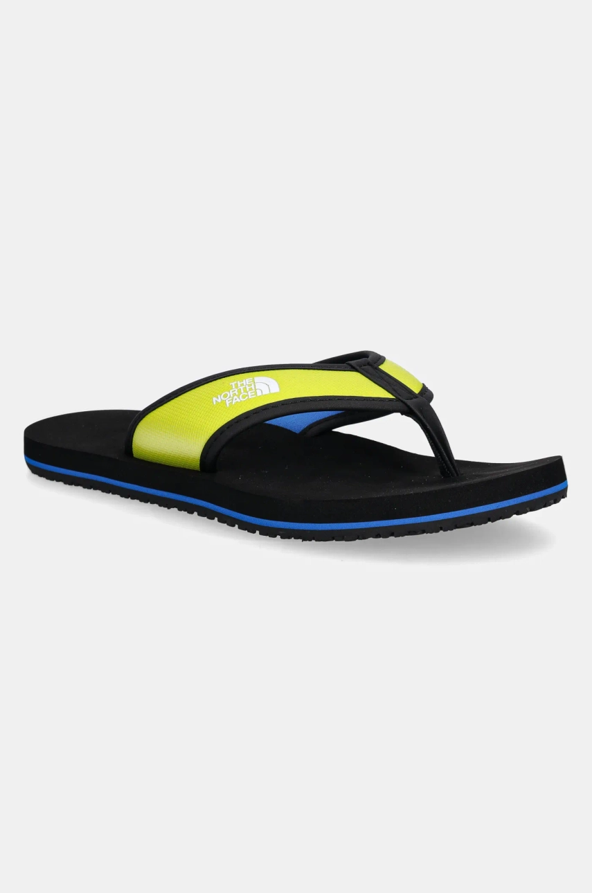 The North Face slapi copii BASE CAMP FLIP-FLOP culoarea verde, NF00CJ8S7M61