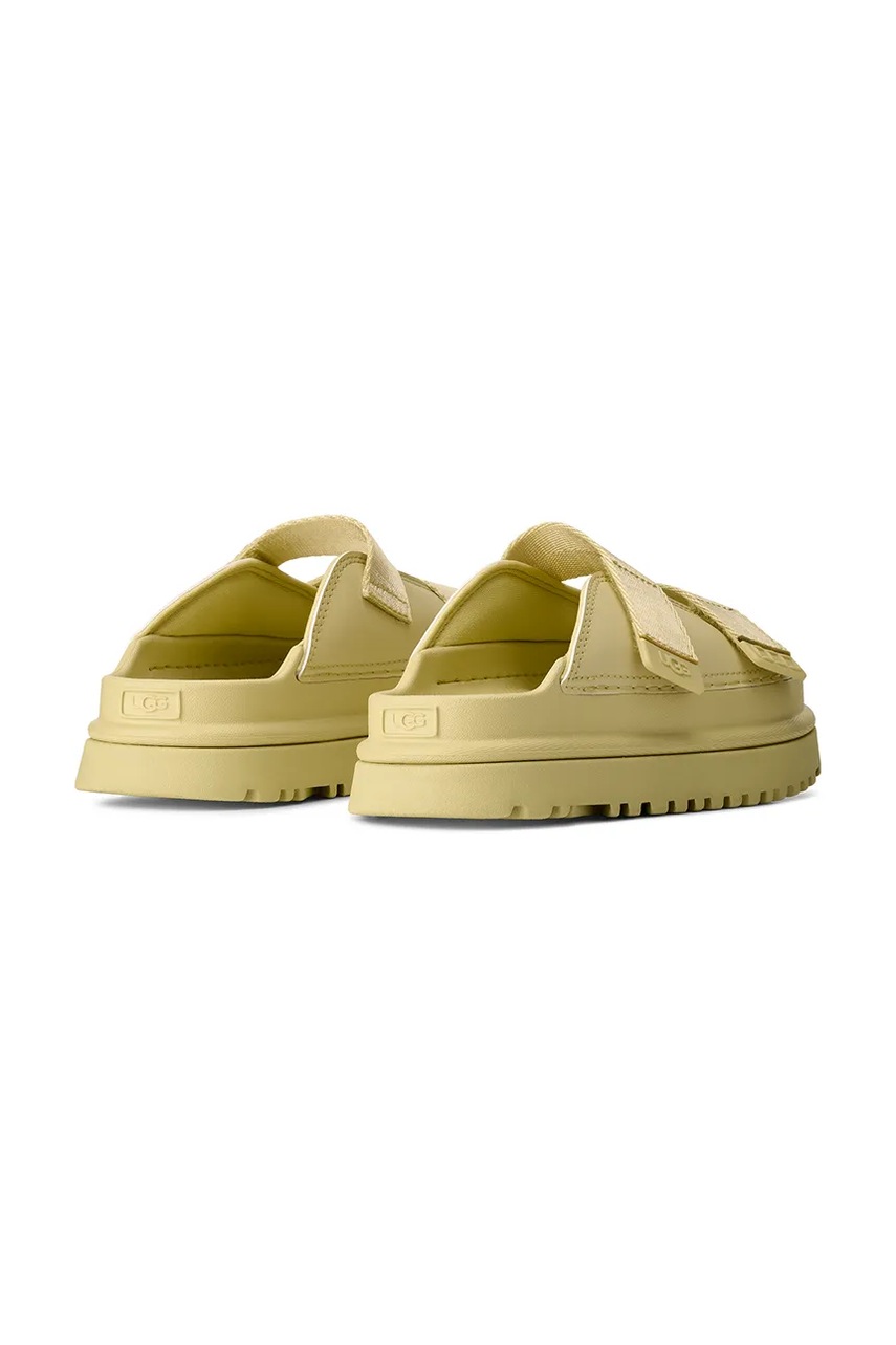 Шльопанці UGG GOLDENGLOW SLIDE колір жовтий 1166513K