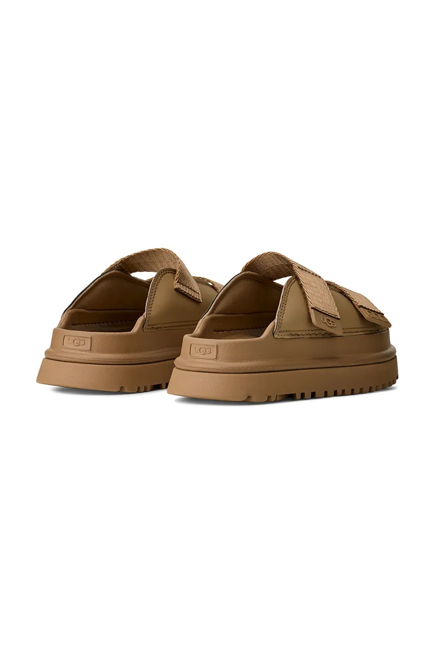 Шльопанці UGG GOLDENGLOW SLIDE колір коричневий 1166513K
