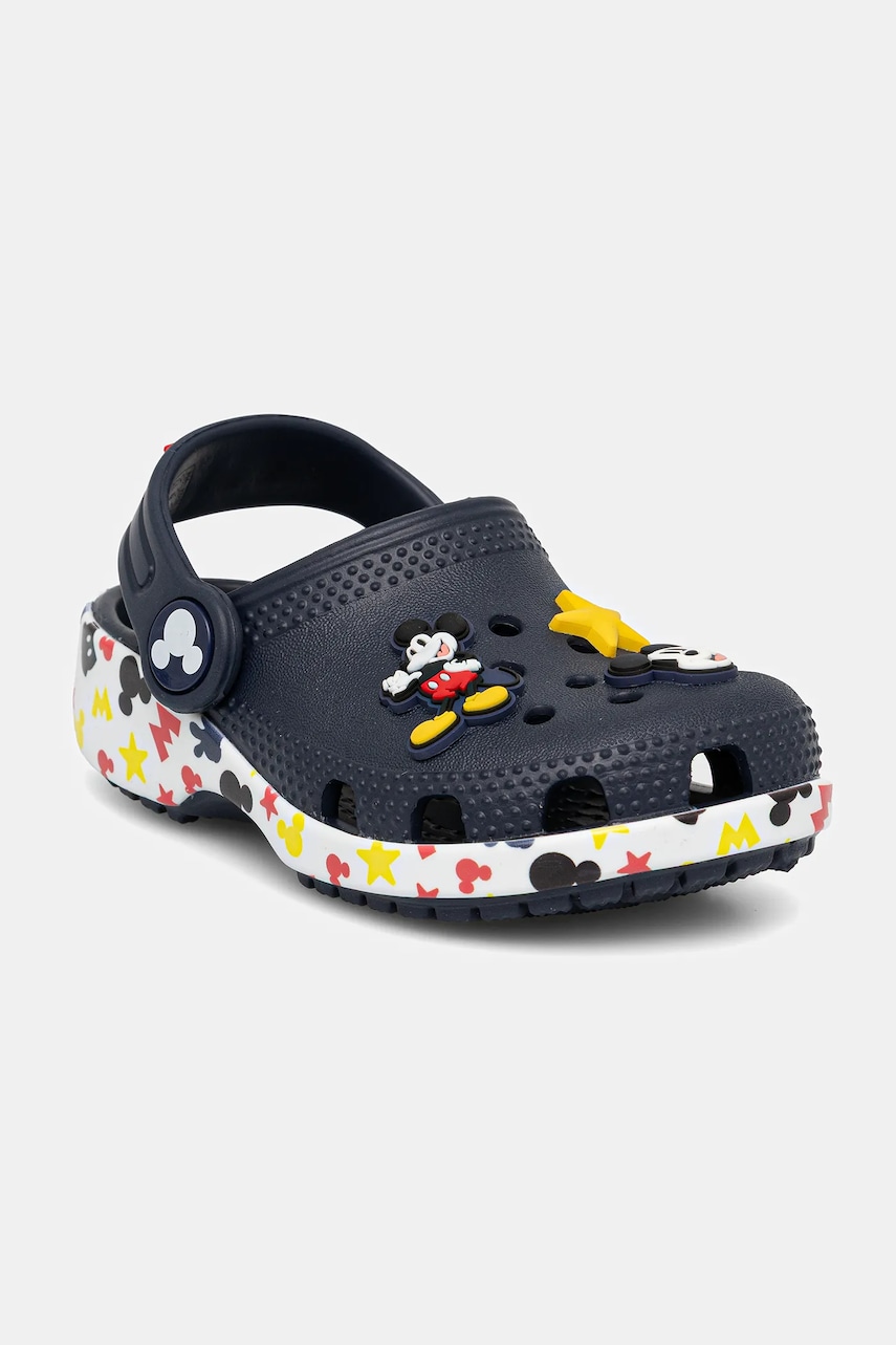 Crocs papuci copii CLASSIC MICKEY FRIENDS CLOG culoarea albastru marin, 210888 Crocs papuci copii CLASSIC MICKEY FRIENDS CLOG culoarea albastru marin, 210888