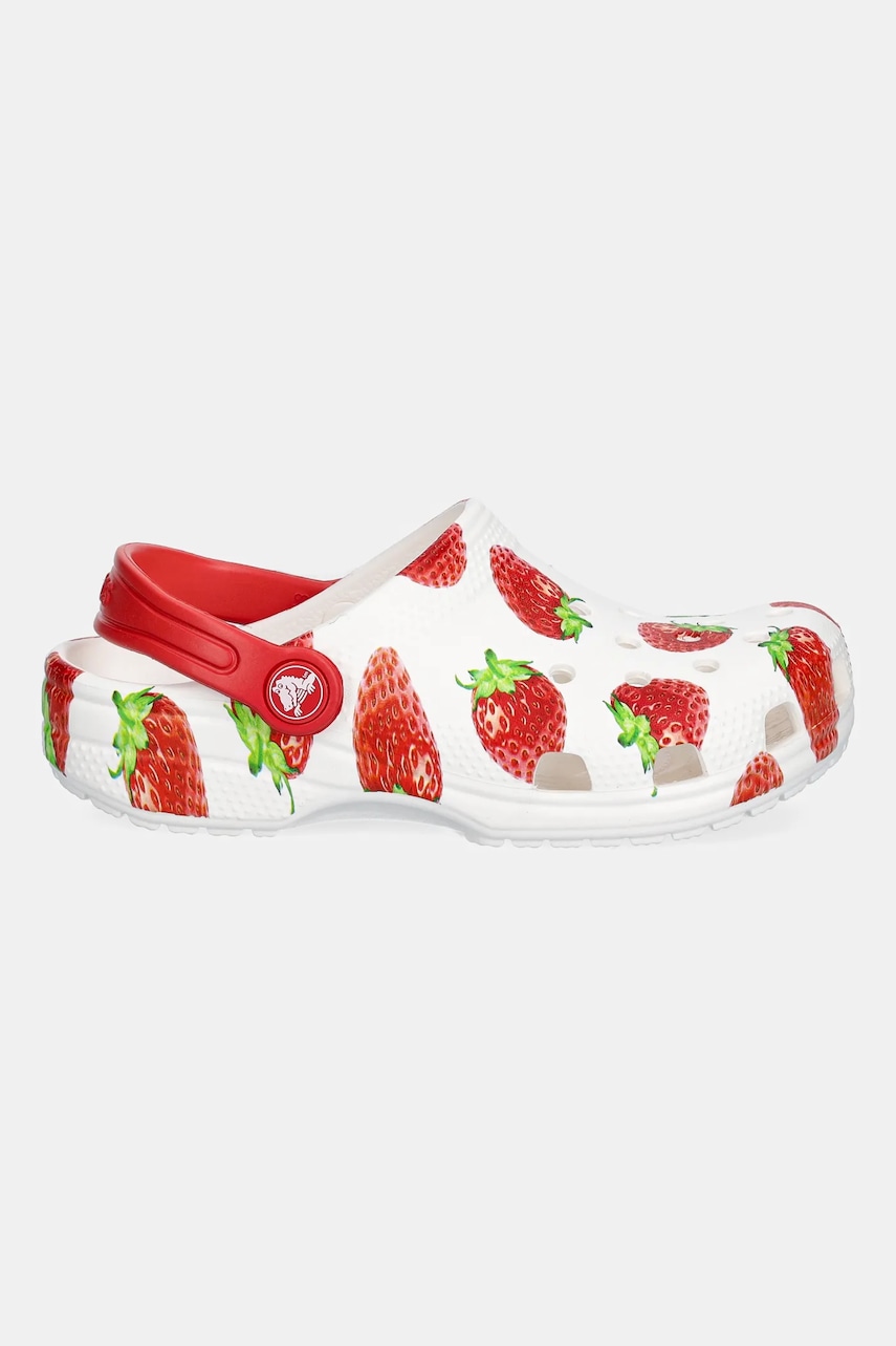 Шлепанцы Crocs CLASSIC FRESH FRUITS CLOG KIDS цвет белый 211020 Шлепанцы Crocs CLASSIC FRESH FRUITS CLOG KIDS цвет белый 211020