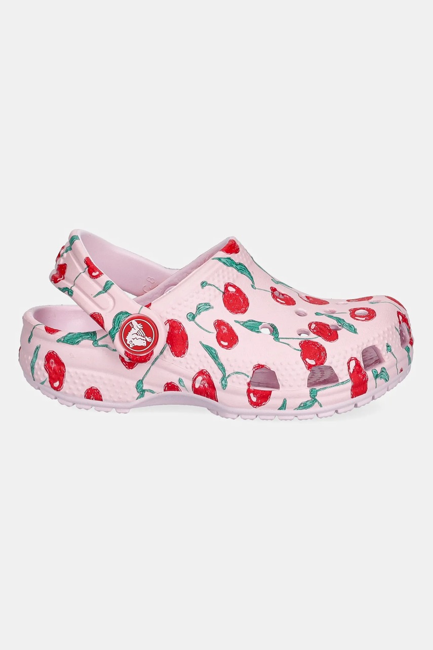 Шлепанцы Crocs CLASSIC FRESH FRUITS CLOG KIDS цвет розовый 211170 Шлепанцы Crocs CLASSIC FRESH FRUITS CLOG KIDS цвет розовый 211170