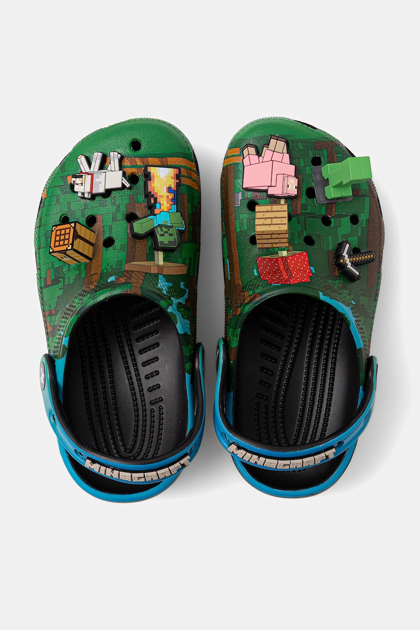 Шлепанцы Crocs CLASSIC MINECRAFT CLOG KIDS цвет зелёный 210830 в Кропивницком Шлепанцы Crocs CLASSIC MINECRAFT CLOG KIDS цвет зелёный 210830 в Кропивницком
