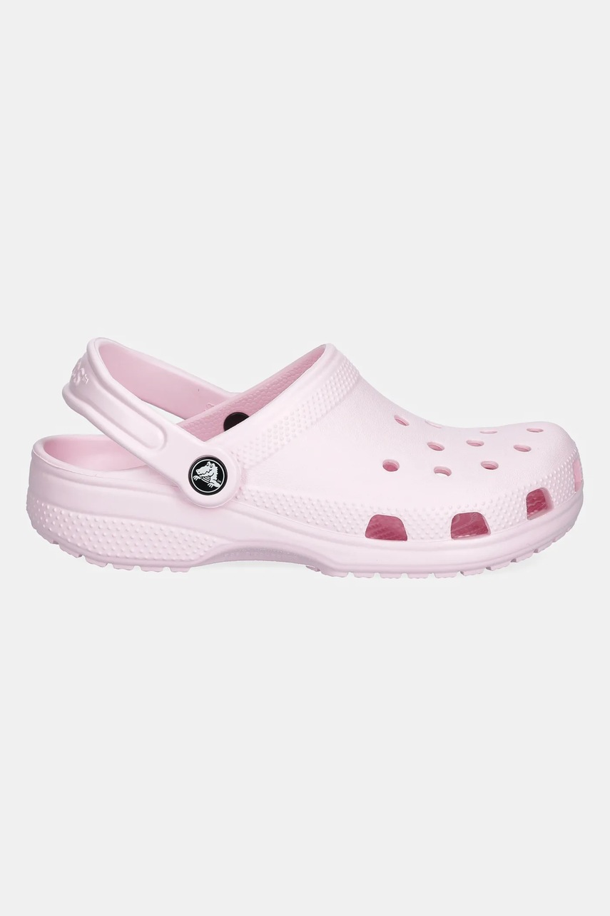Дитячі шльопанці Crocs колір рожевий 206991