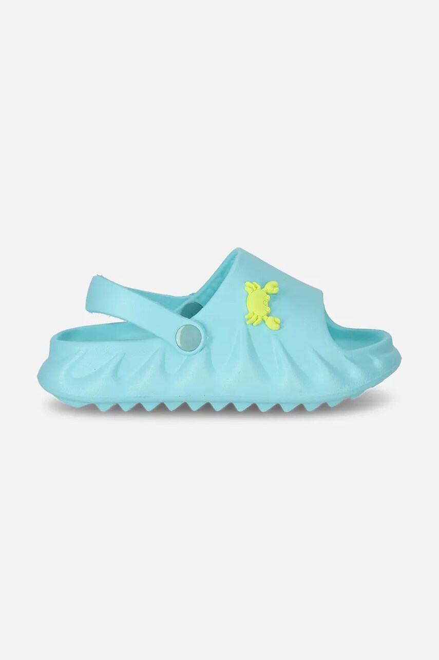 Coccodrillo slapi copii culoarea turcoaz, SHOES BOY