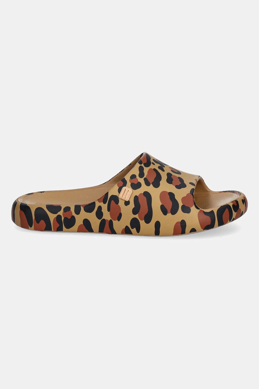 Детские шлепанцы Melissa FREE PRINT SLIDE цвет коричневый M.35936