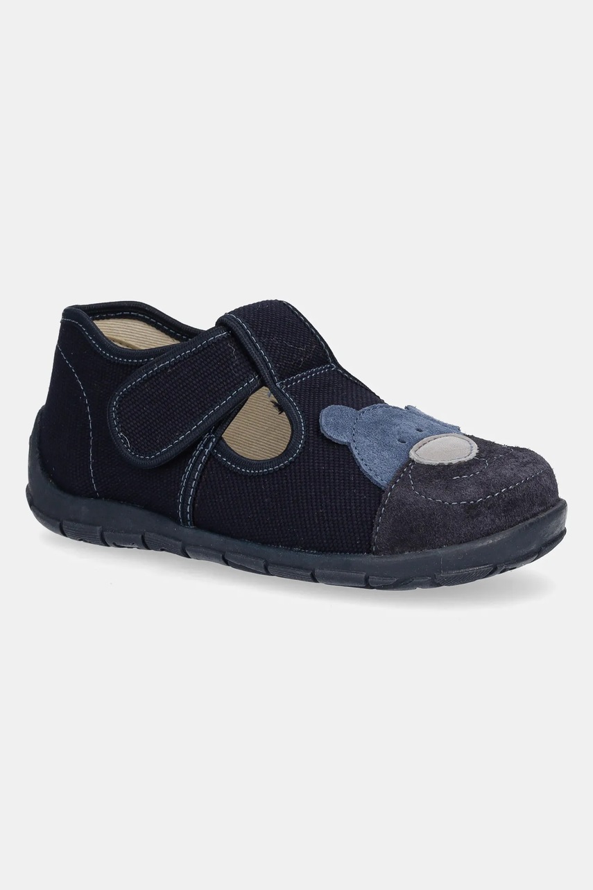 

Детски пантофи Froddo CLASSIC SLIPPERS в тъмносиньо G1700410, Тъмносин