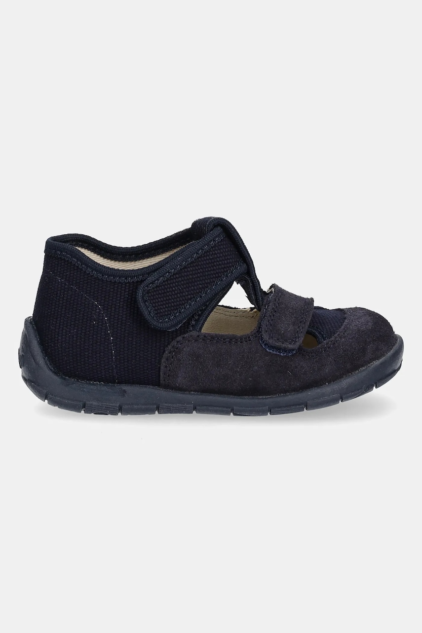 Детские замшевые тапочки Froddo CLASSIC SLIPPERS цвет синий G1700412 Детские замшевые тапочки Froddo CLASSIC SLIPPERS цвет синий G1700412