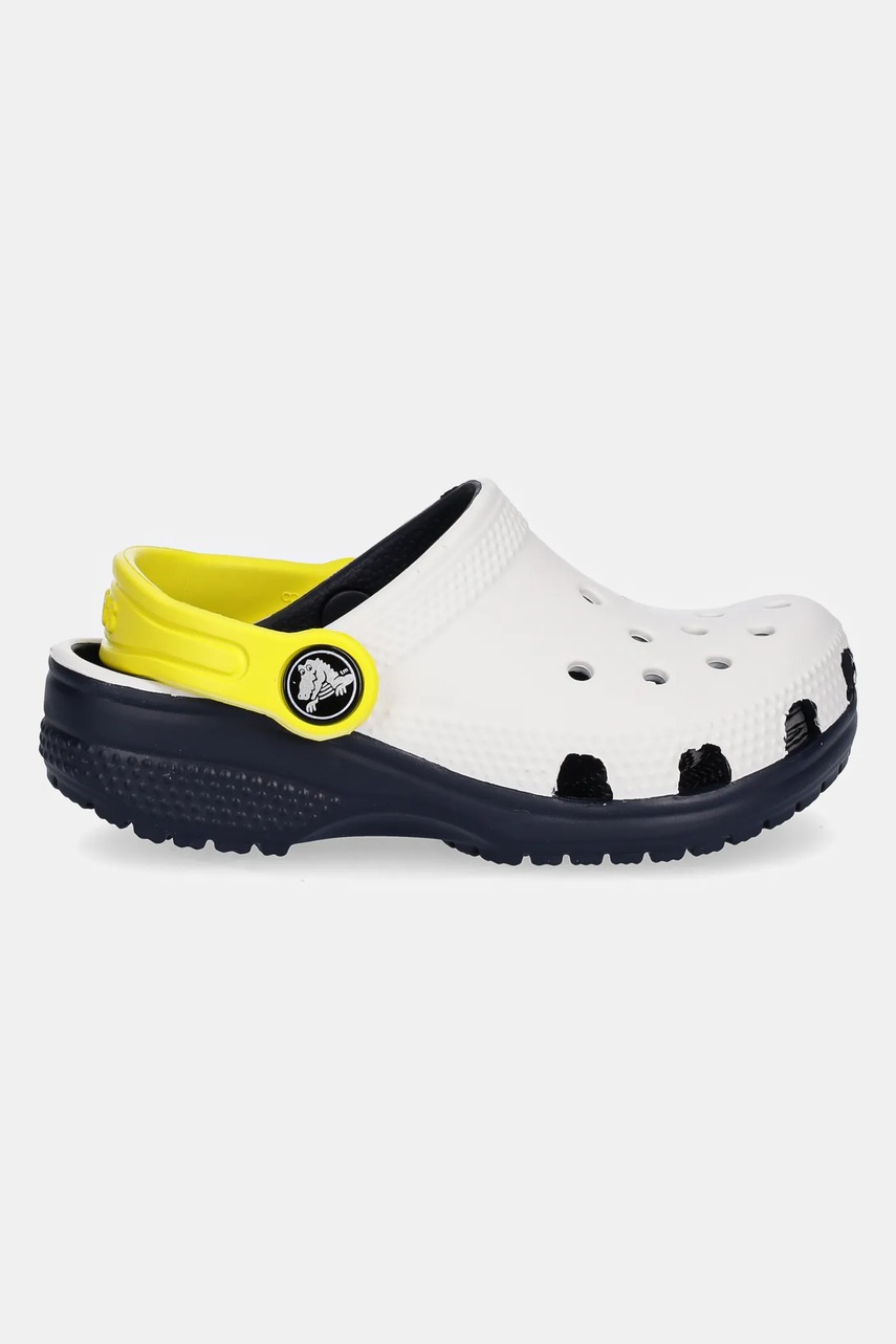 Детские шлепанцы Crocs CLASSIC RETRO SPORT CLOG T цвет белый 211265 Детские шлепанцы Crocs CLASSIC RETRO SPORT CLOG T цвет белый 211265