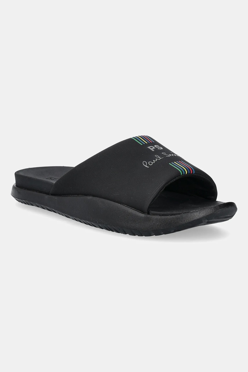 PS Paul Smith papuci Powell bărbați, culoarea negru, M2S-POW03-PRUB PS Paul Smith papuci Powell bărbați, culoarea negru, M2S-POW03-PRUB