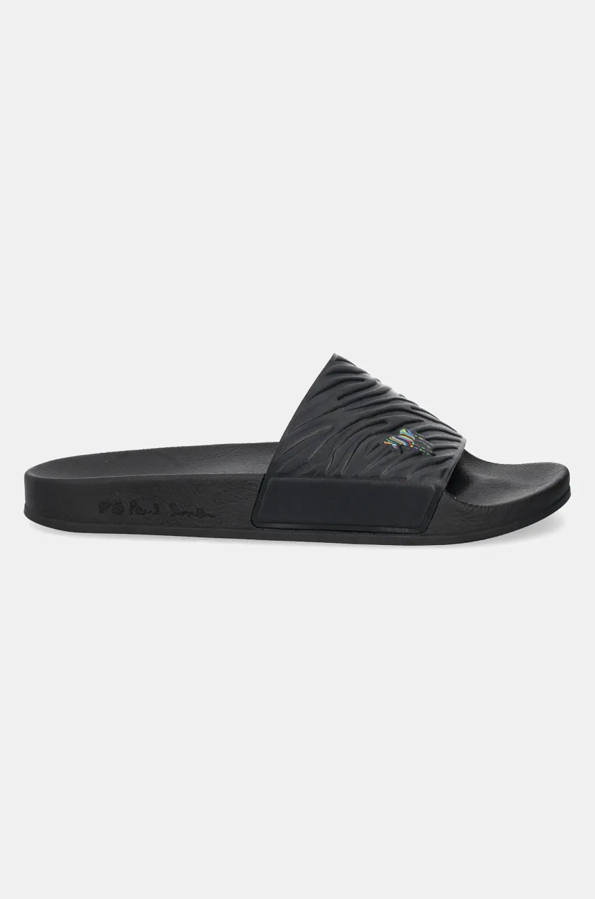Шлепанцы PS Paul Smith Zed мужские цвет чёрный M2S-ZED01-PRUB Шлепанцы PS Paul Smith Zed мужские цвет чёрный M2S-ZED01-PRUB