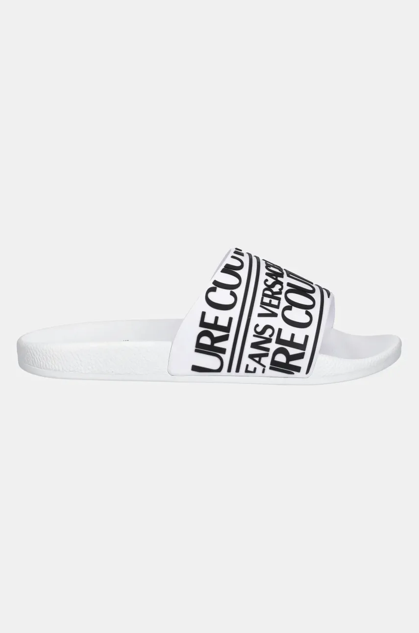 Шлепанцы Versace Jeans Couture мужские цвет белый 78YA3SQ1 71352 003 Шлепанцы Versace Jeans Couture мужские цвет белый 78YA3SQ1 71352 003