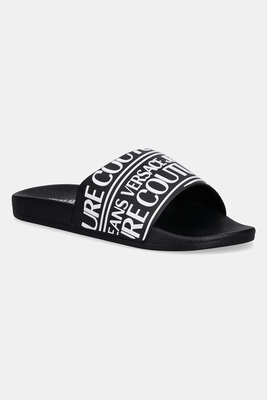 Versace Jeans Couture papuci barbati, culoarea negru, 78YA3SQ1 71352 899 Versace Jeans Couture papuci barbati, culoarea negru, 78YA3SQ1 71352 899
