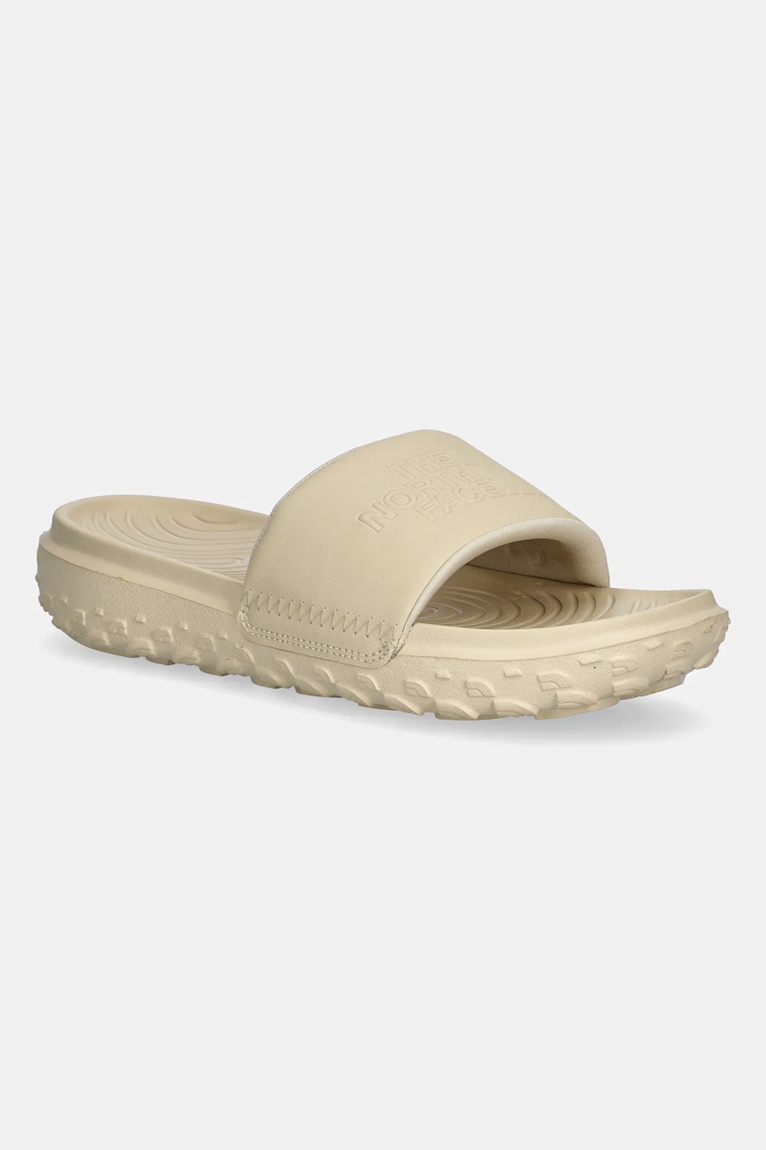 The North Face papuci Never Stop Cush Slide culoarea verde, NF0A8A9069Y1