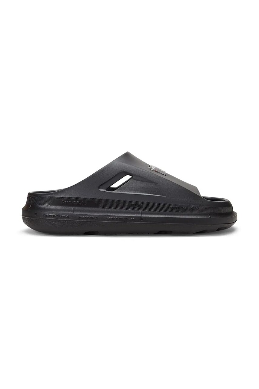 Levně Pantofle Polo Ralph Lauren Ps 125 pánské, černá barva, 809961064005