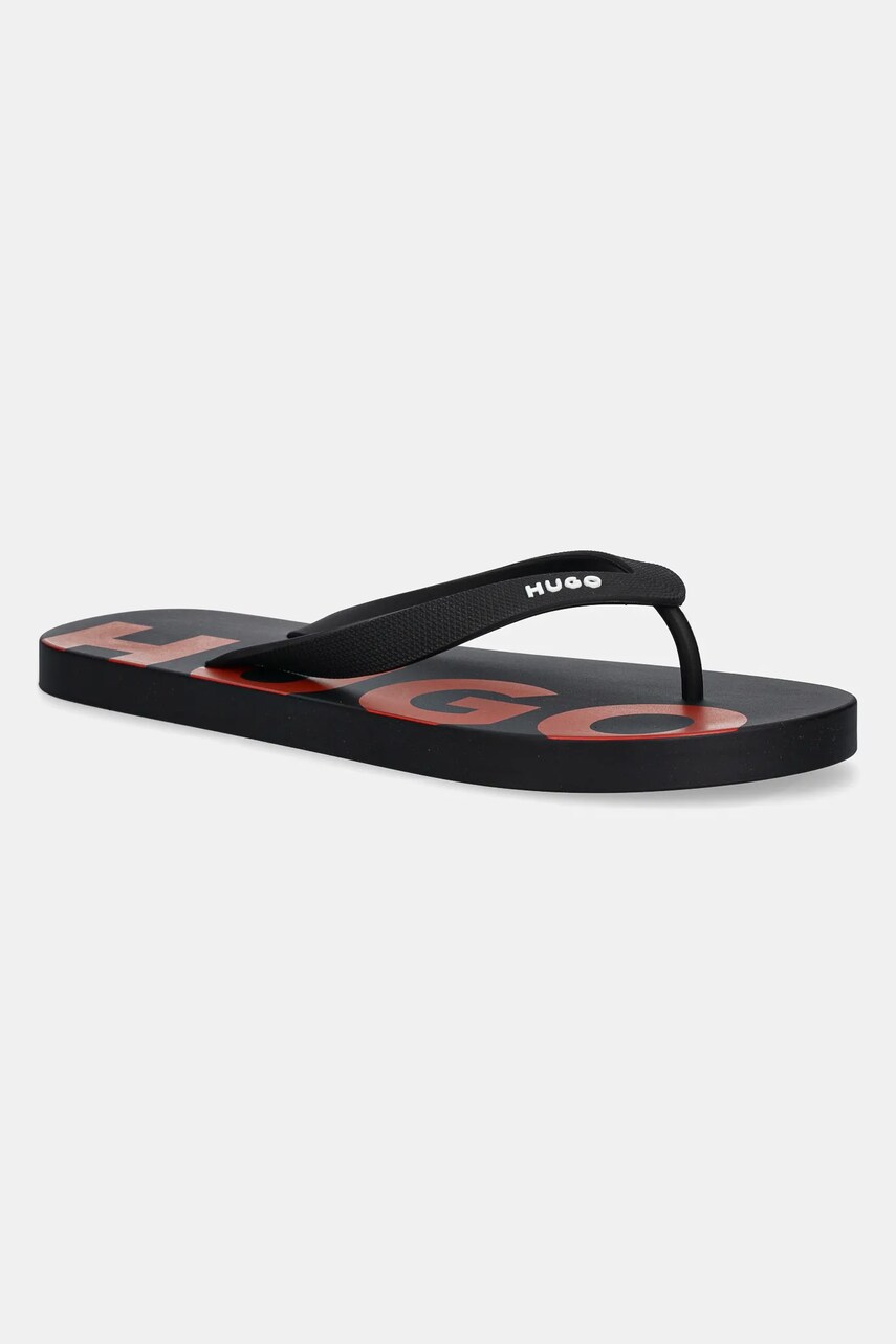HUGO slapi Arvel barbati, culoarea negru, 50497860