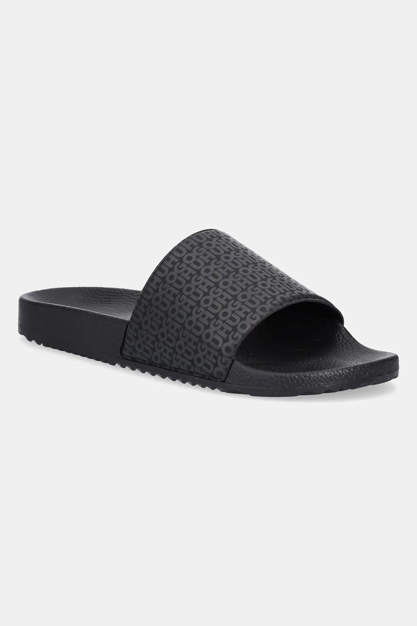 HUGO papuci Timein barbati, culoarea negru, 50548063