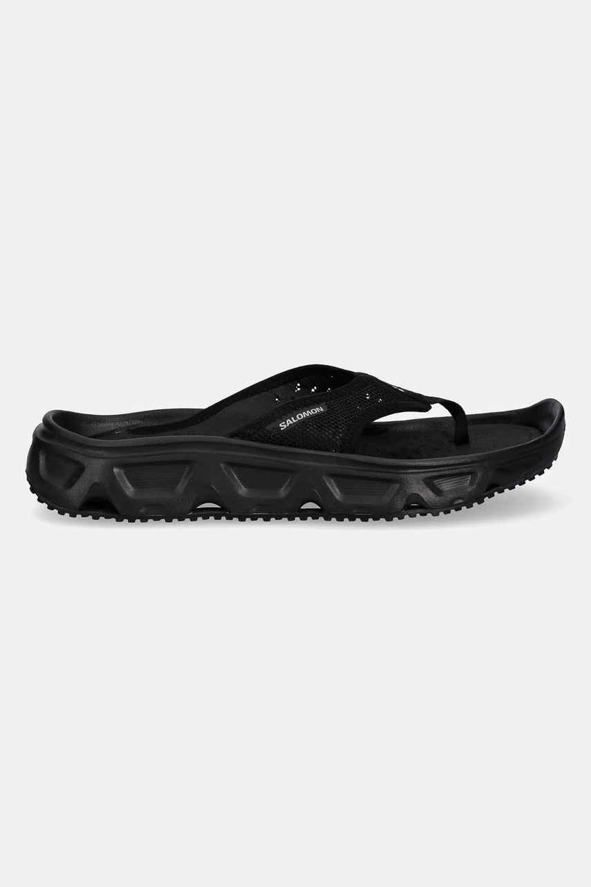 Σαγιονάρες Salomon REELAX BREAK 6.0 χρώμα: μαύρο, L47110800 φωτογραφία