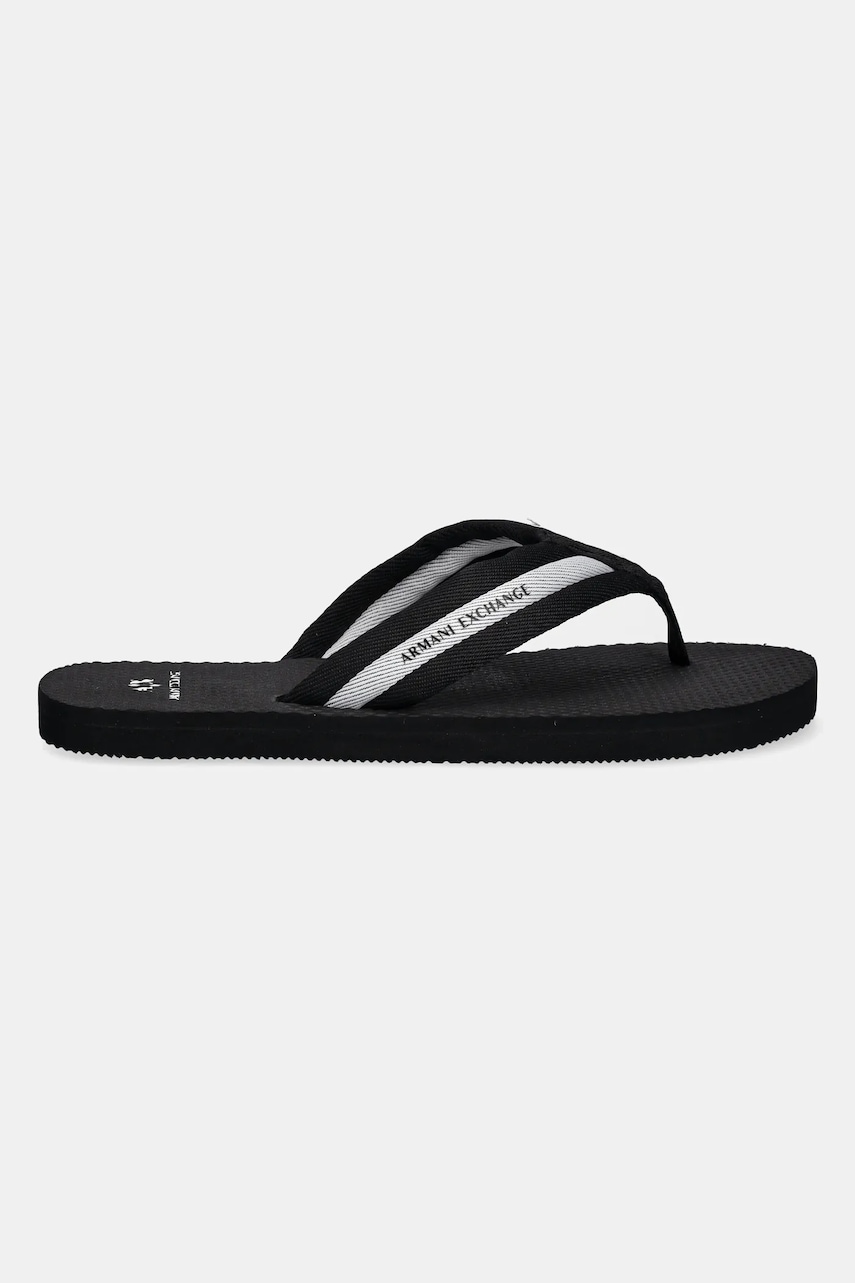 Вьетнамки Armani Exchange цвет чёрный XUQ006 XV962 N814 Вьетнамки Armani Exchange цвет чёрный XUQ006 XV962 N814