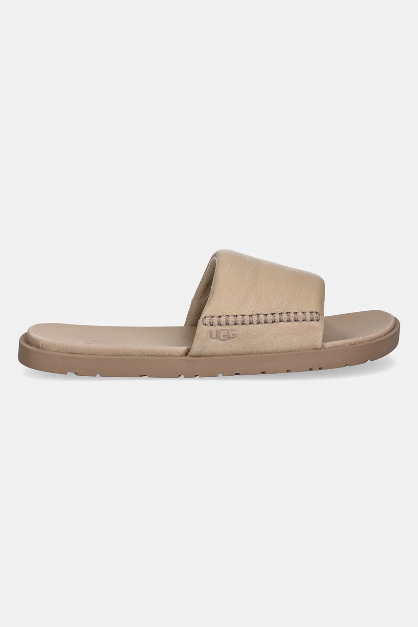 Шлепанцы UGG Seaside II Slide мужские цвет бежевый 1166593-MDSD Шлепанцы UGG Seaside II Slide мужские цвет бежевый 1166593-MDSD