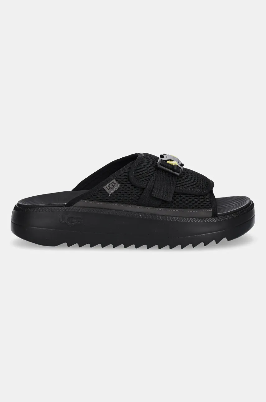 Шлепанцы UGG Maxxer Slide 2.0 мужские цвет чёрный 1167871-BLK Шлепанцы UGG Maxxer Slide 2.0 мужские цвет чёрный 1167871-BLK