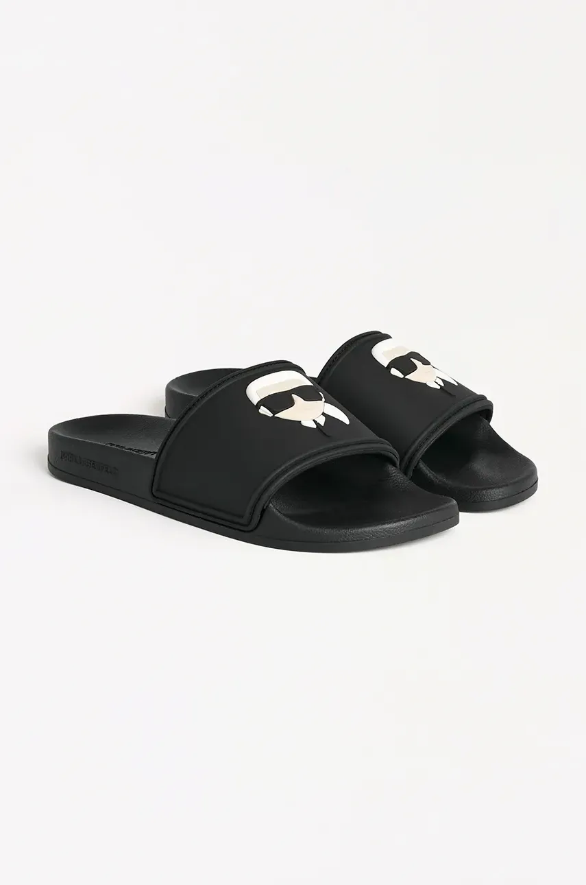 Шлепанцы Karl Lagerfeld KONDO мужские цвет чёрный KL70005A Шлепанцы Karl Lagerfeld KONDO мужские цвет чёрный KL70005A