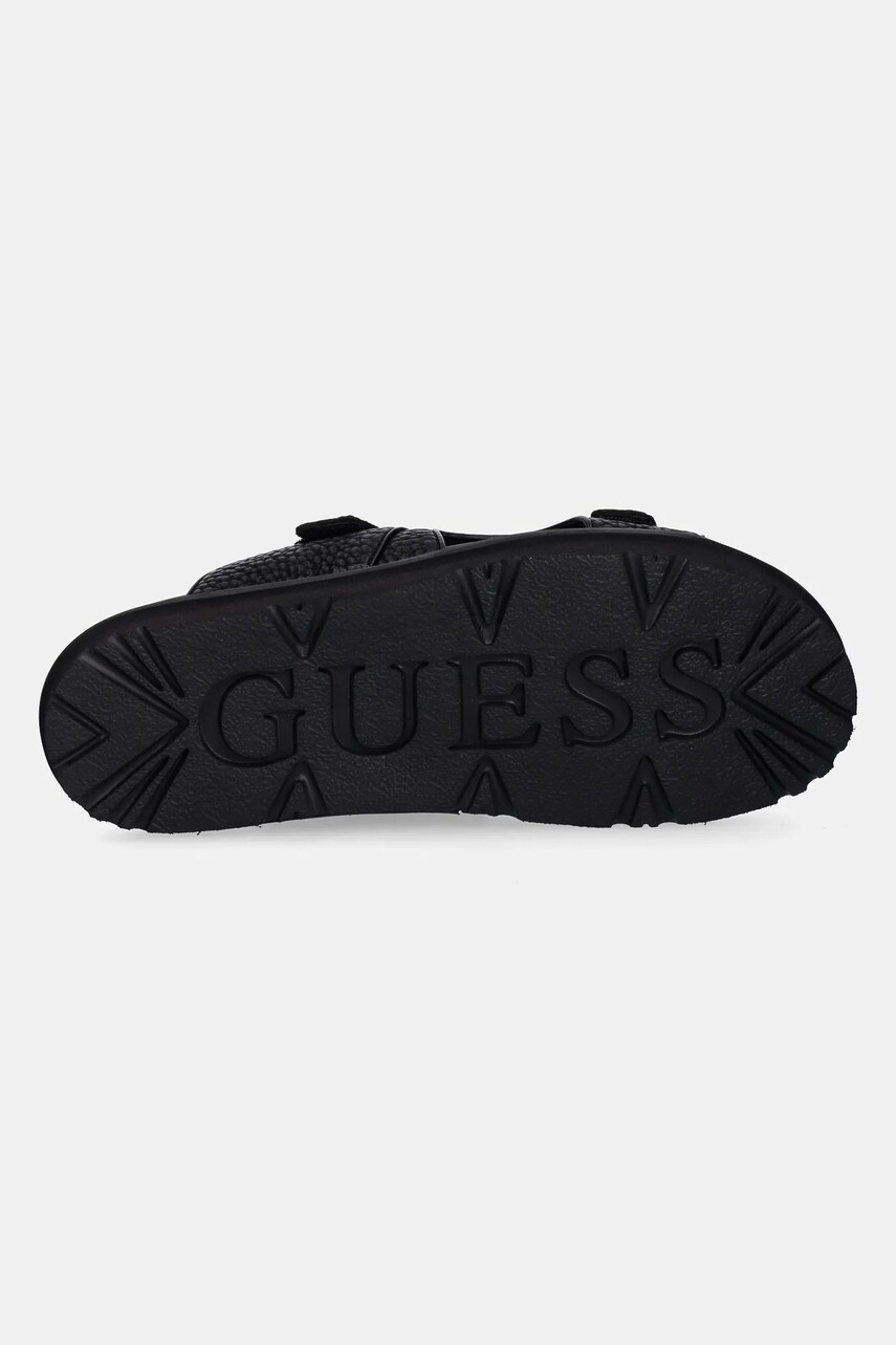 Levně Pantofle Guess BAHAMAS pánské, černá barva, FMJBAH ELE03