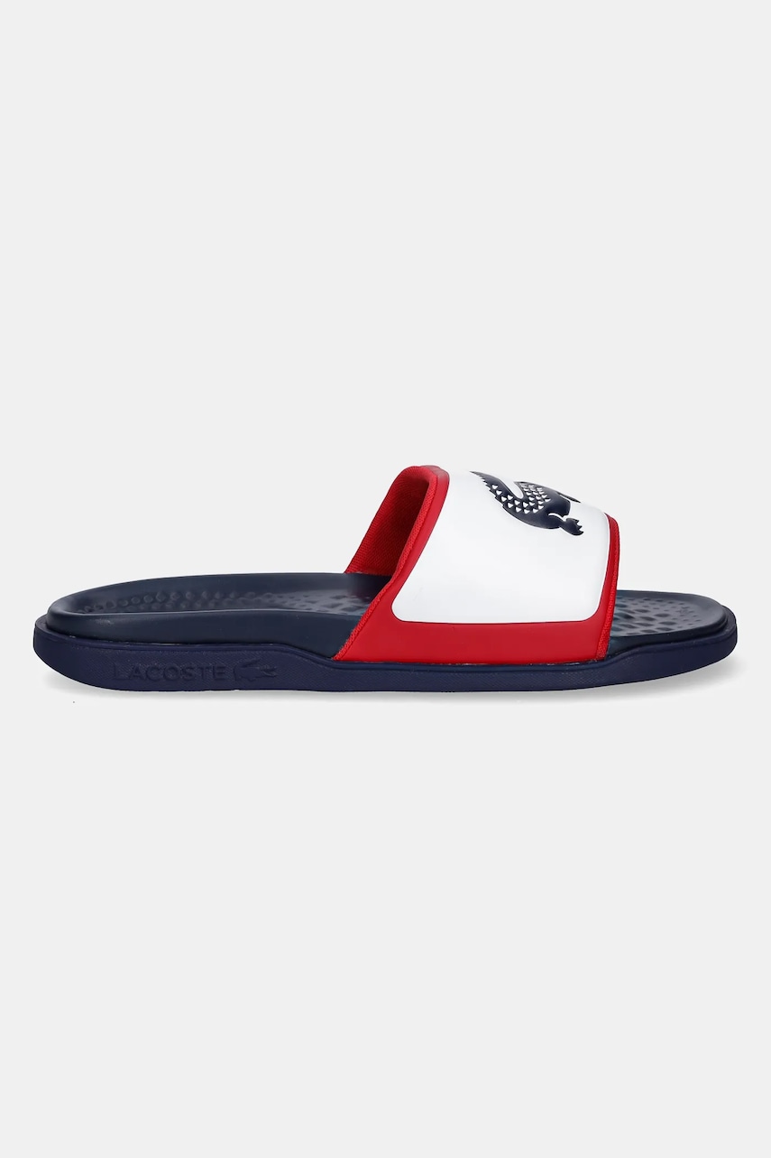 Шлепанцы Lacoste SERVE SLIDE DUAL цвет синий 49CMA0034 Шлепанцы Lacoste SERVE SLIDE DUAL цвет синий 49CMA0034