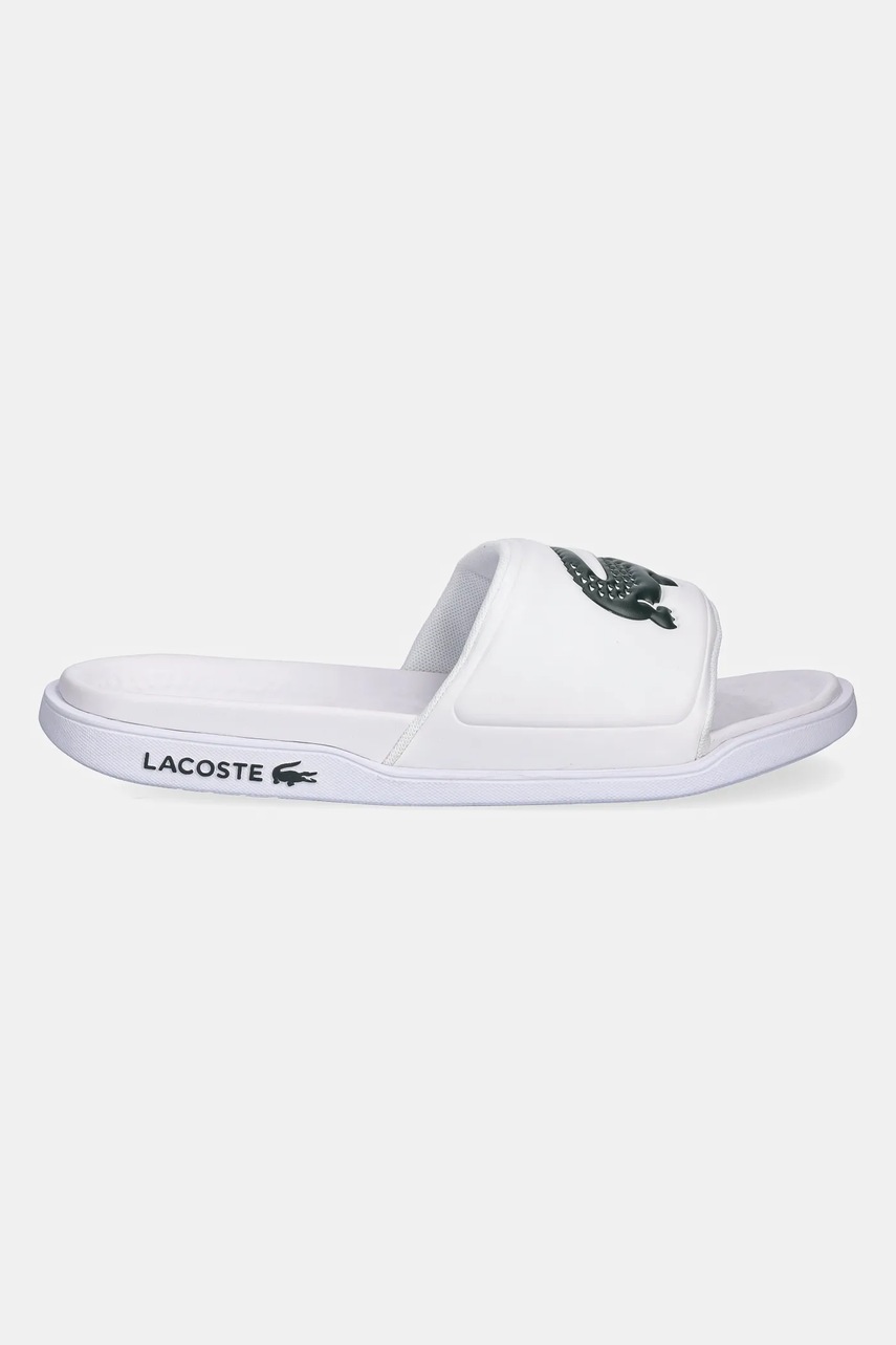 Шлепанцы Lacoste SERVE SLIDE DUAL цвет белый 49CMA0038