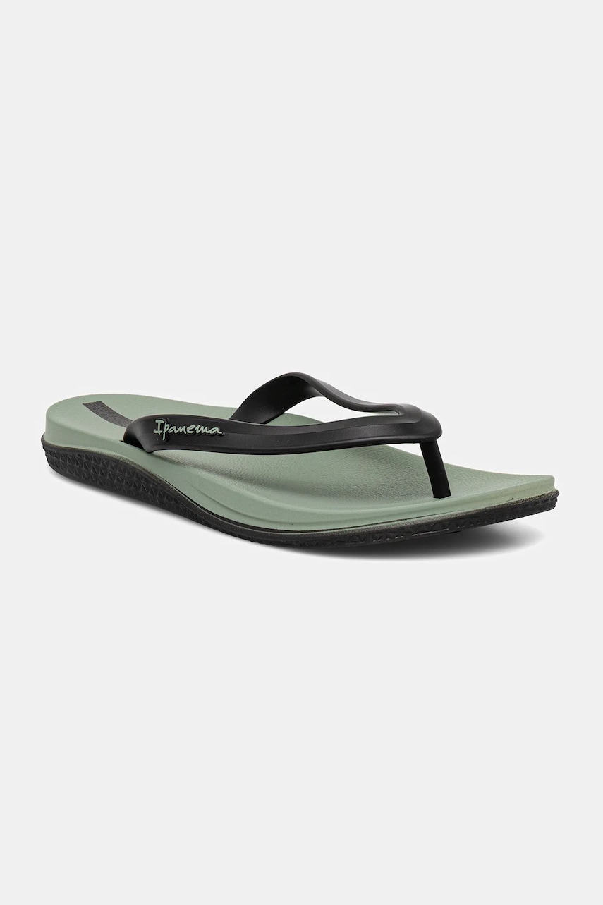 Ipanema slapi ANATOMIC LAP culoarea verde, 82629-BC563