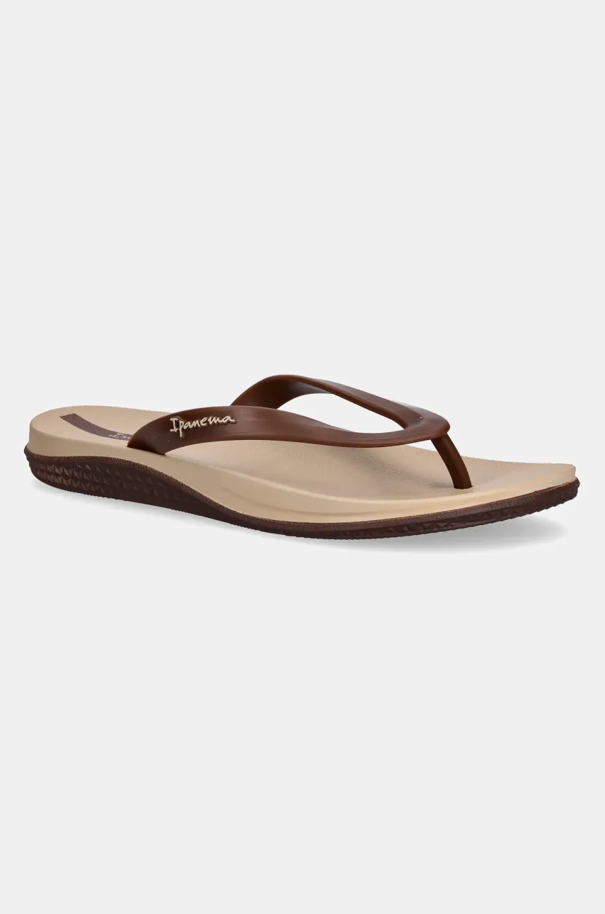 Levně Žabky Ipanema ANATOMIC LAP pánské, hnědá barva, 82629-BC566