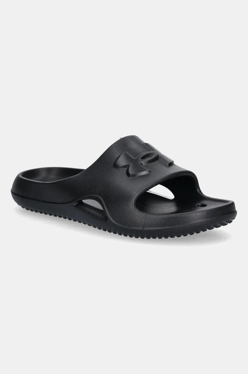 Under Armour papuci Locker barbati, culoarea negru, 3028094