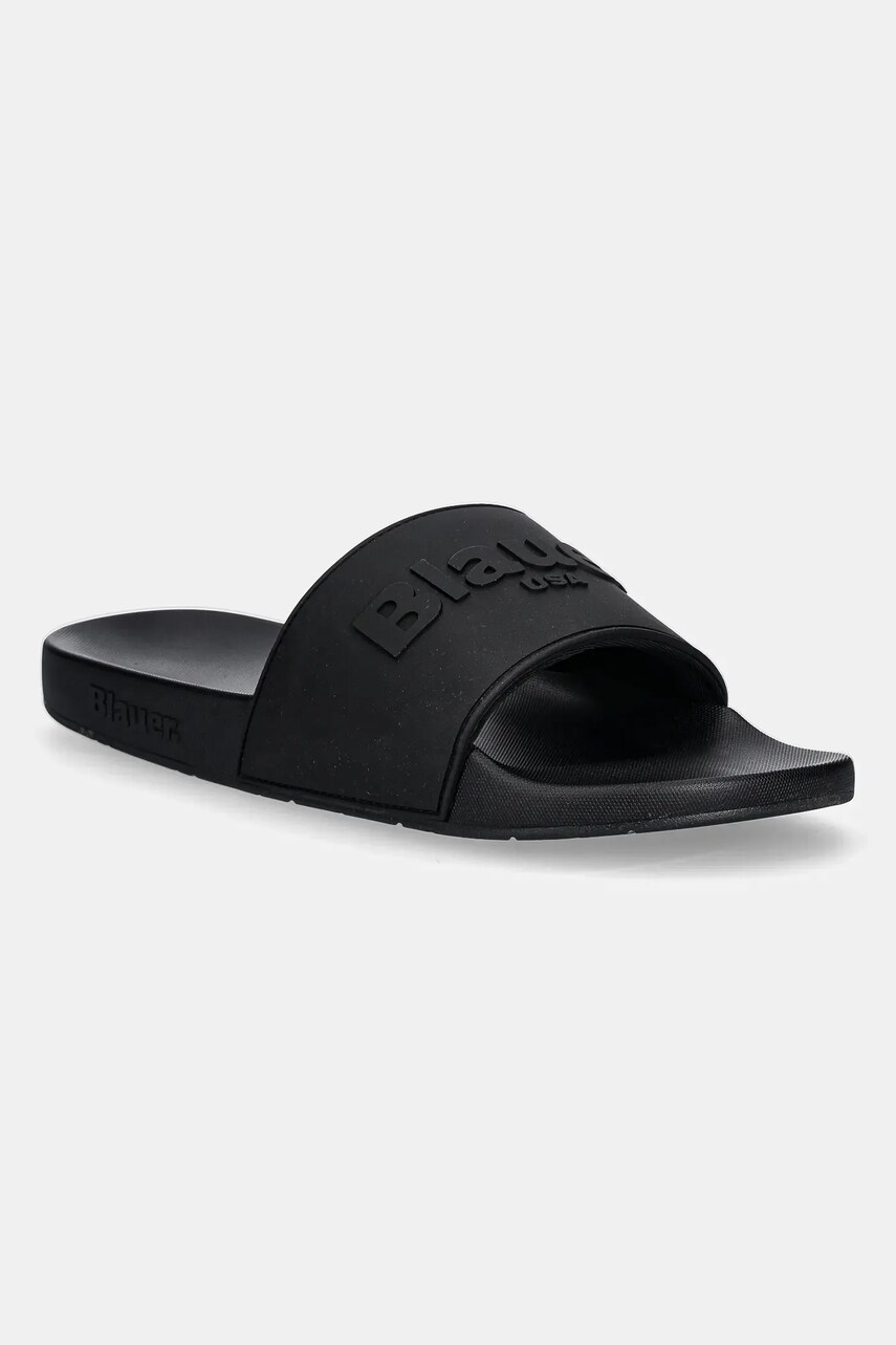 Levně Pantofle Blauer JASPER pánské, černá barva, S5JASPER03