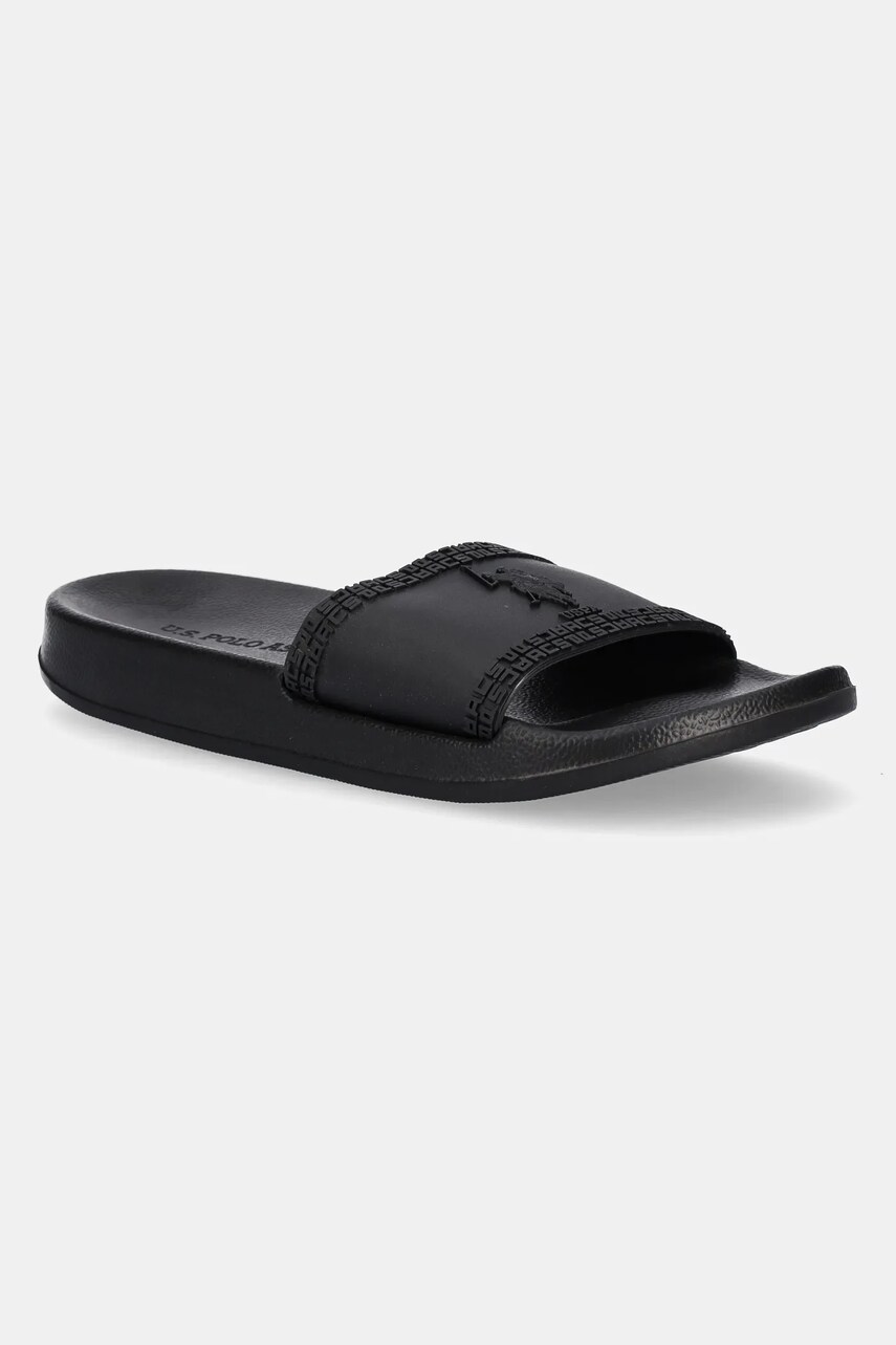 U.S. Polo Assn. papuci GAVIO bărbați, culoarea negru, GAVIO005M/5G1