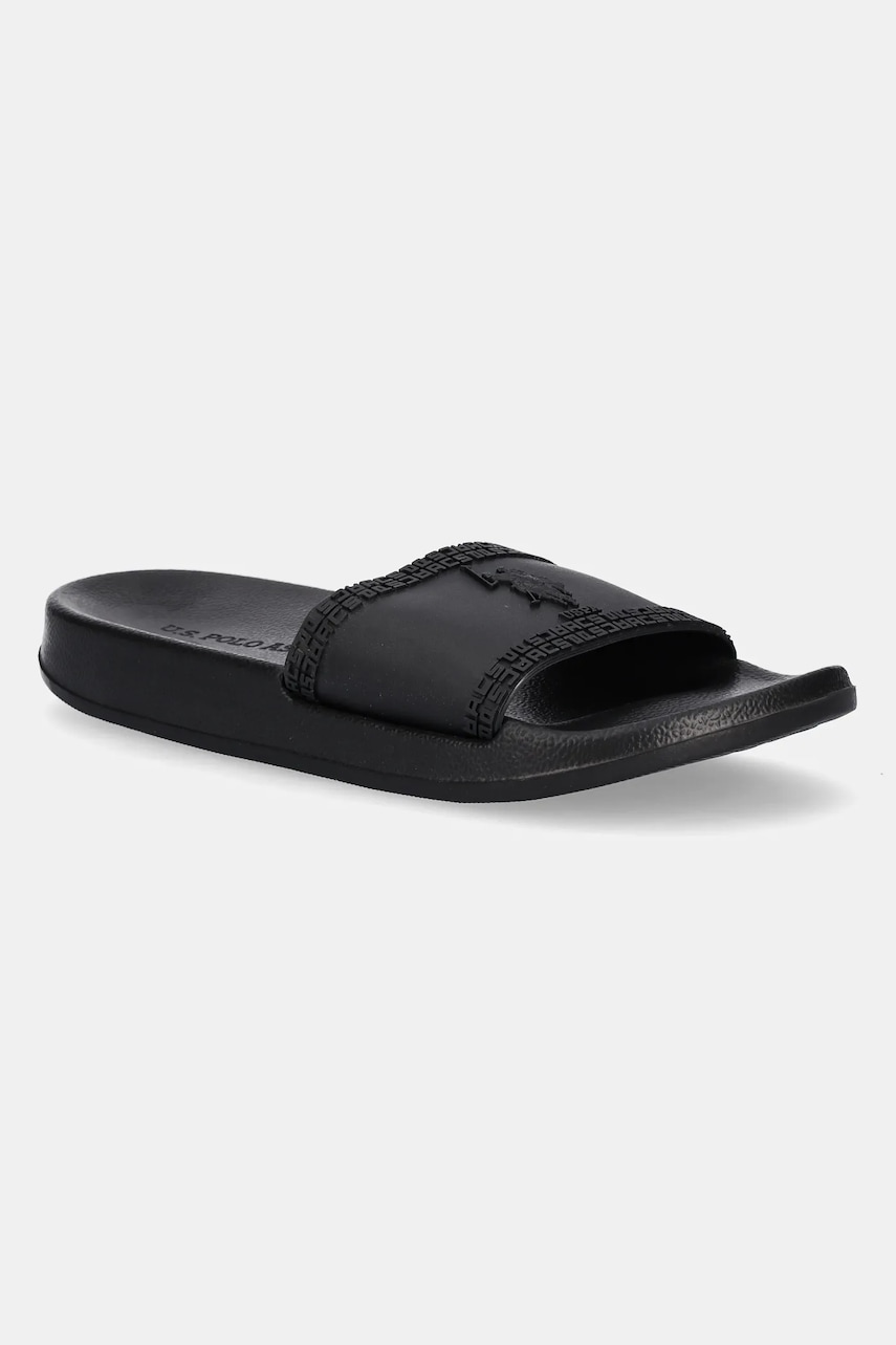U.S. Polo Assn. papuci GAVIO bărbați, culoarea negru, GAVIO005M/5G1