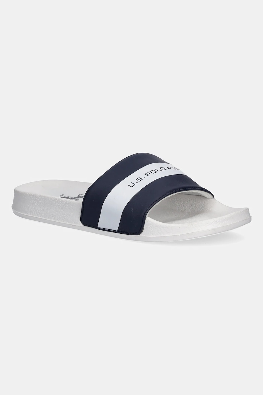 U.S. Polo Assn. papuci SKYE barbati, culoarea alb, SKYE002M/5Y1 U.S. Polo Assn. papuci SKYE barbati, culoarea alb, SKYE002M/5Y1