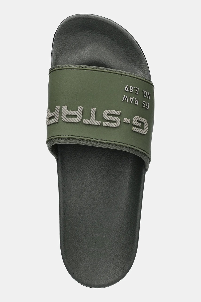 Παντόφλες G-Star CART V TPU M χρώμα: πράσινο, D24807.D590 φωτογραφία