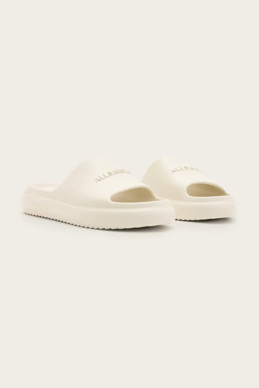 Шлепанцы AllSaints Dune Slider мужские цвет бежевый M023FA Шлепанцы AllSaints Dune Slider мужские цвет бежевый M023FA