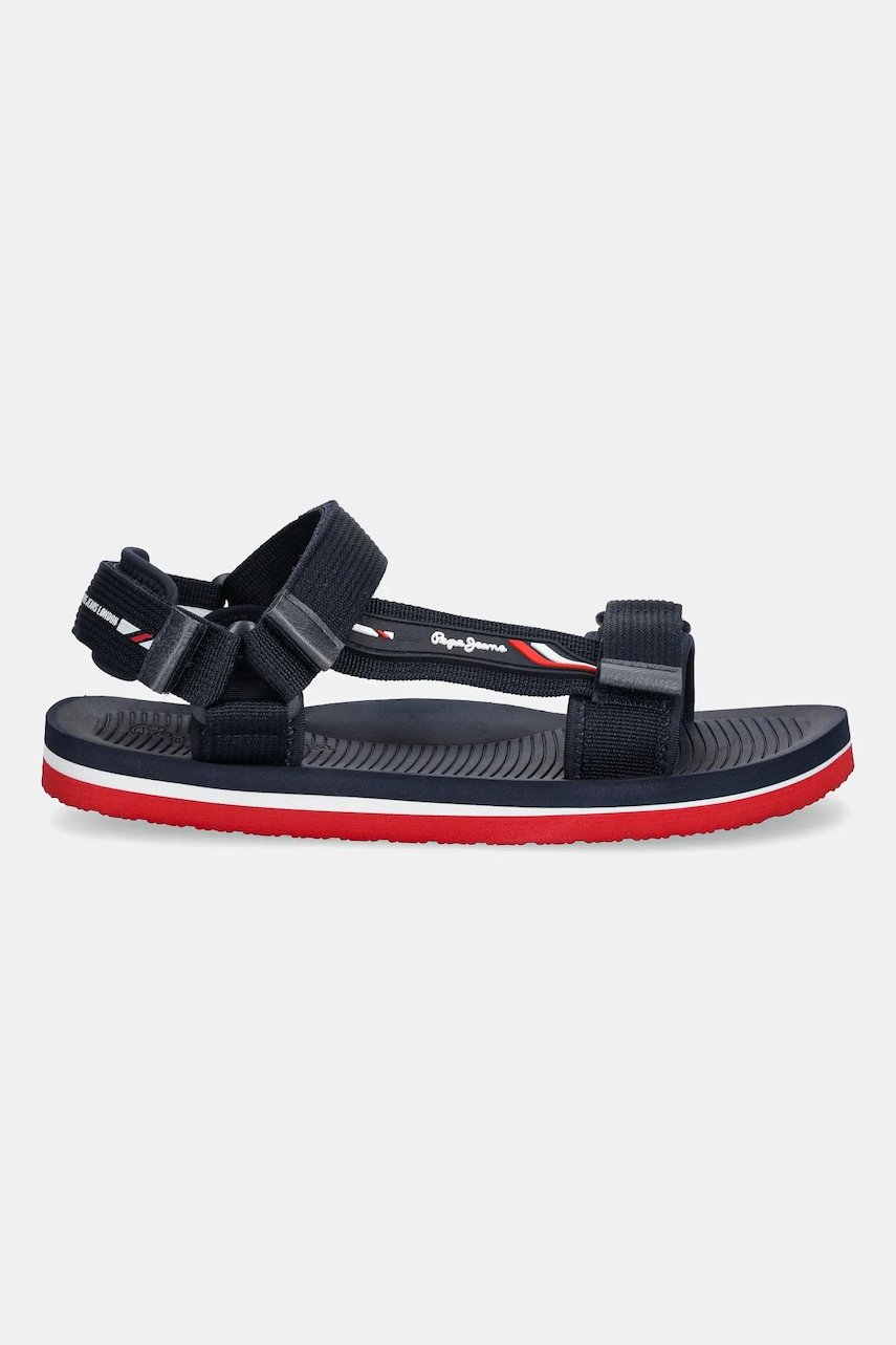 Сандалии Pepe Jeans WEST SPORT цвет синий PMS70161 Сандалии Pepe Jeans WEST SPORT цвет синий PMS70161